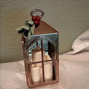BBW Gold Lantern w/ Candles Wallflower